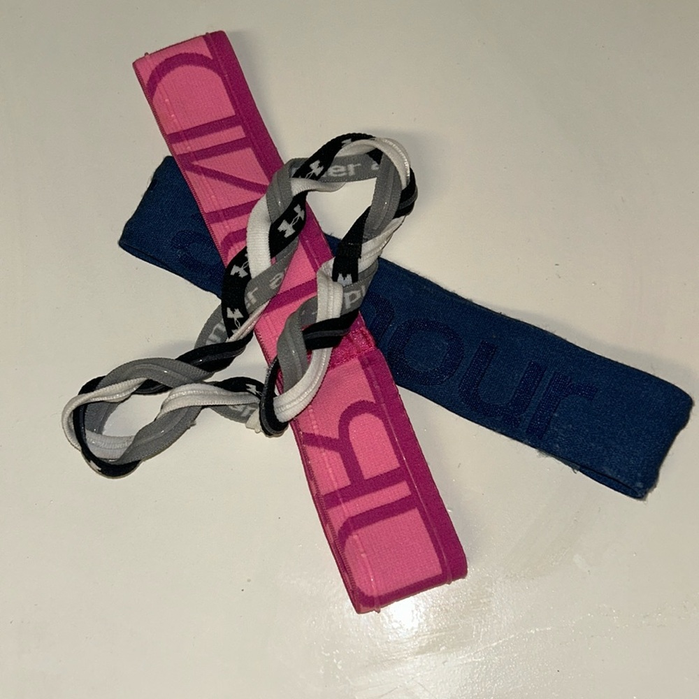 Variety of under armor headbands